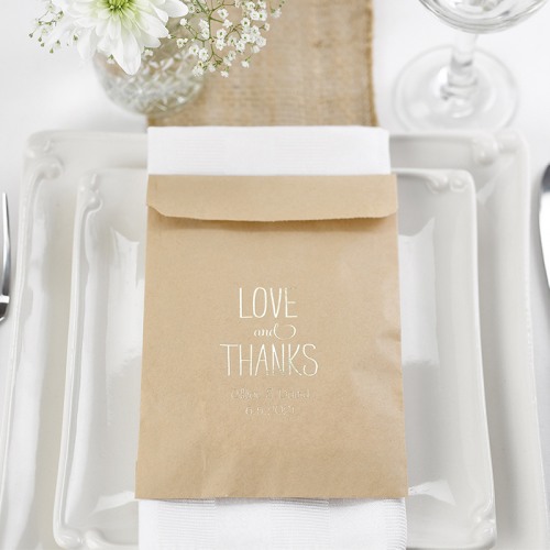 Personalized Foil Treat Bags