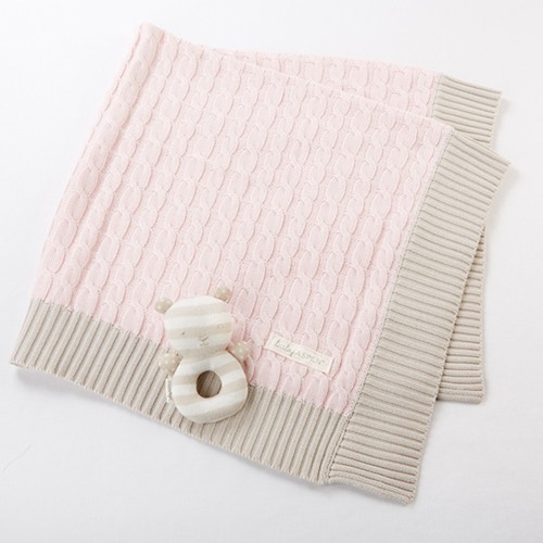 Classic Cable Knit Blanket