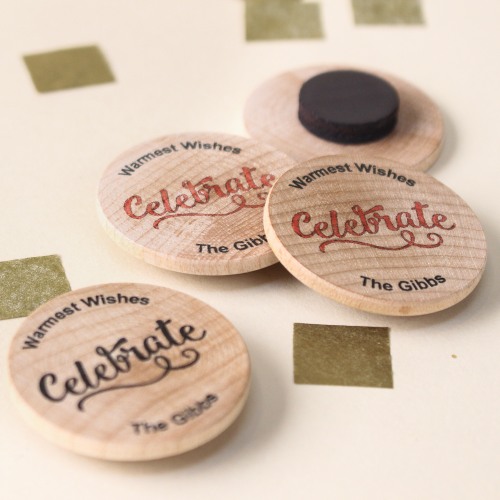 Personalized Wooden Party