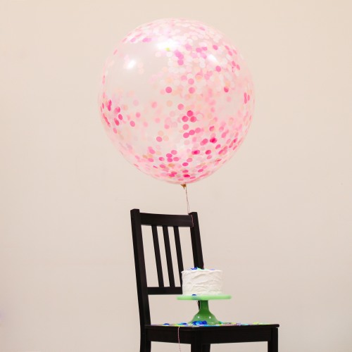 36" Giant Confetti Balloon Kit