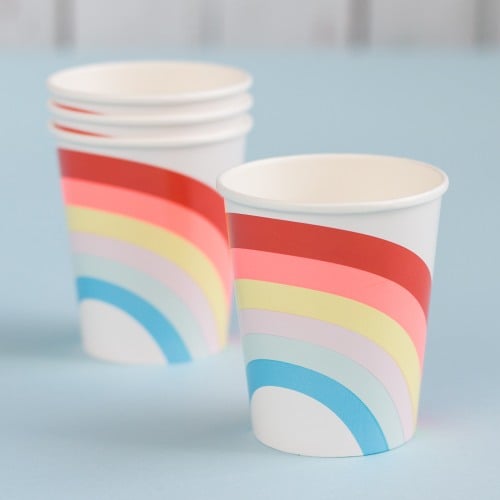 Rainbow and Unicorn Cups