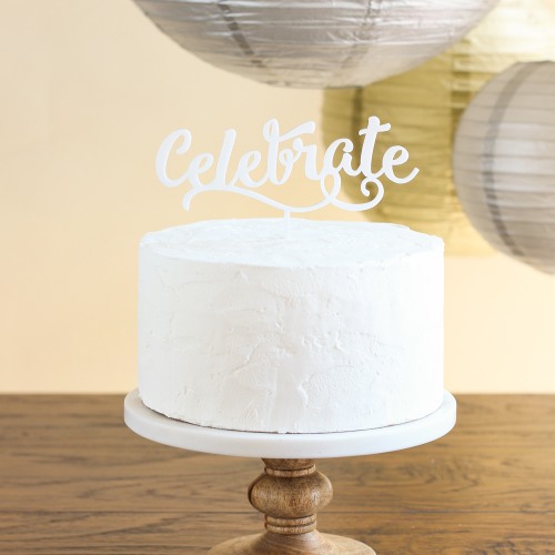 Personalized Acrylic Party Cake Toppers
