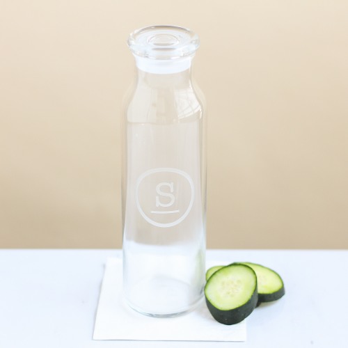 Personalized Glass Water Bottle
