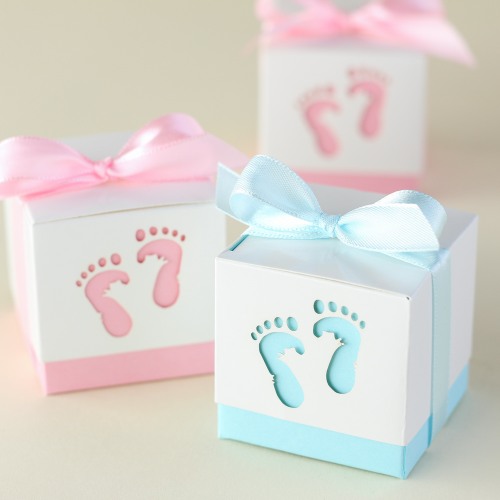 Baby Feet Favor Boxes