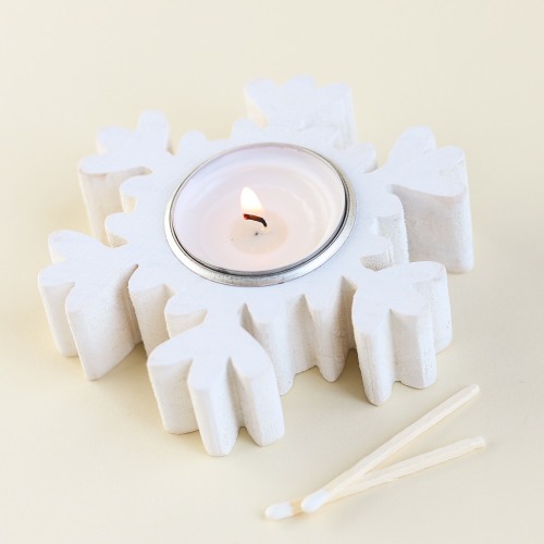 Snowflake Tealight Holder