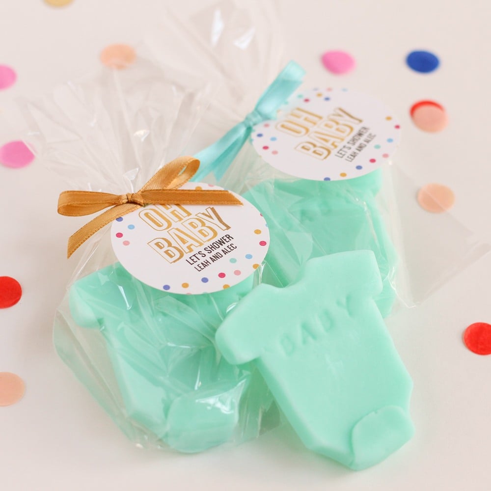 soap party favors for baby shower