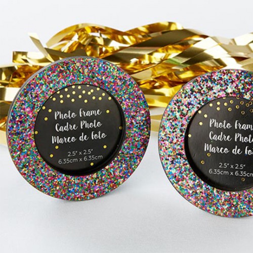 Multi Color Glitter Frame