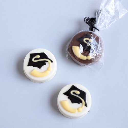 Graduation Chocolate Covered Oreos