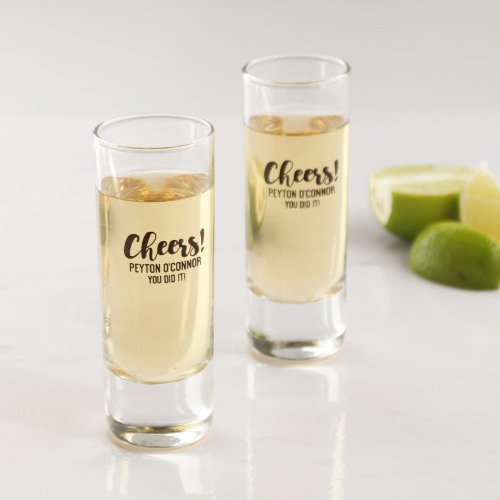 Personalized Tall Party Shot Glass